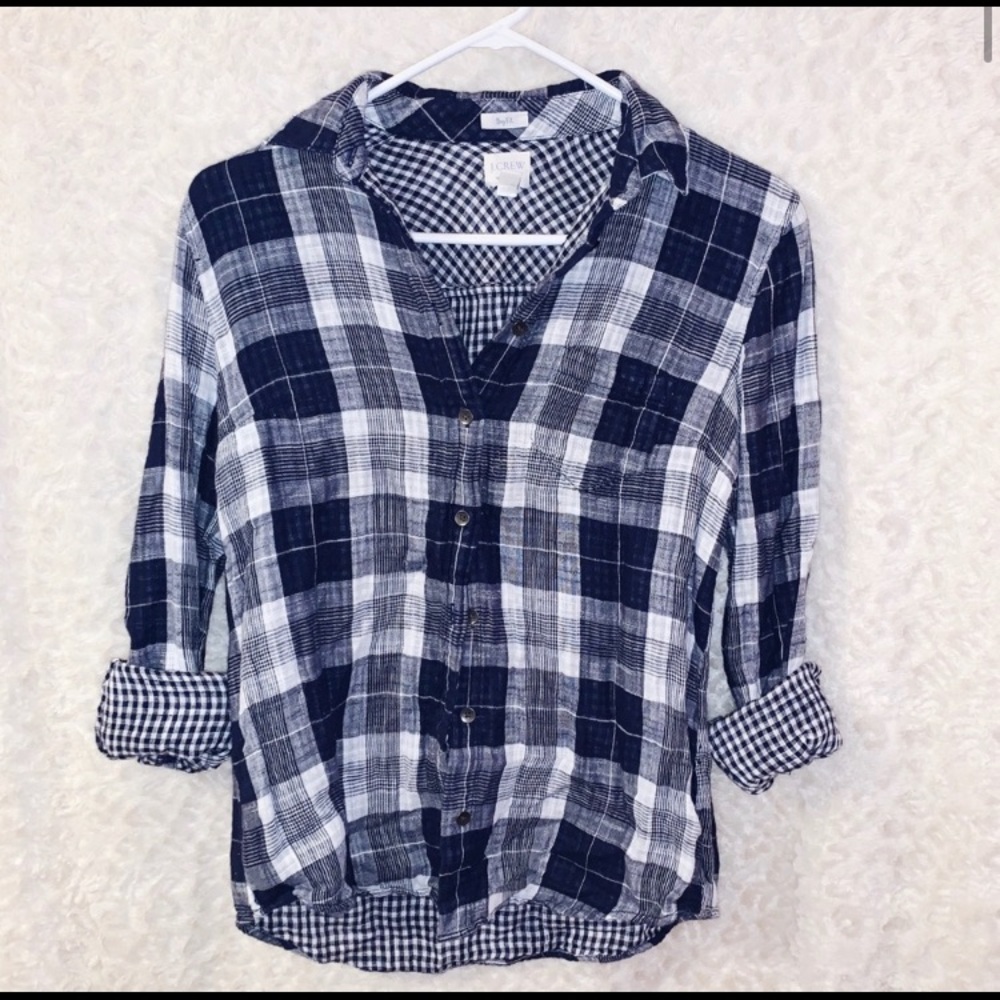 J Crew Boy Fit Flannel